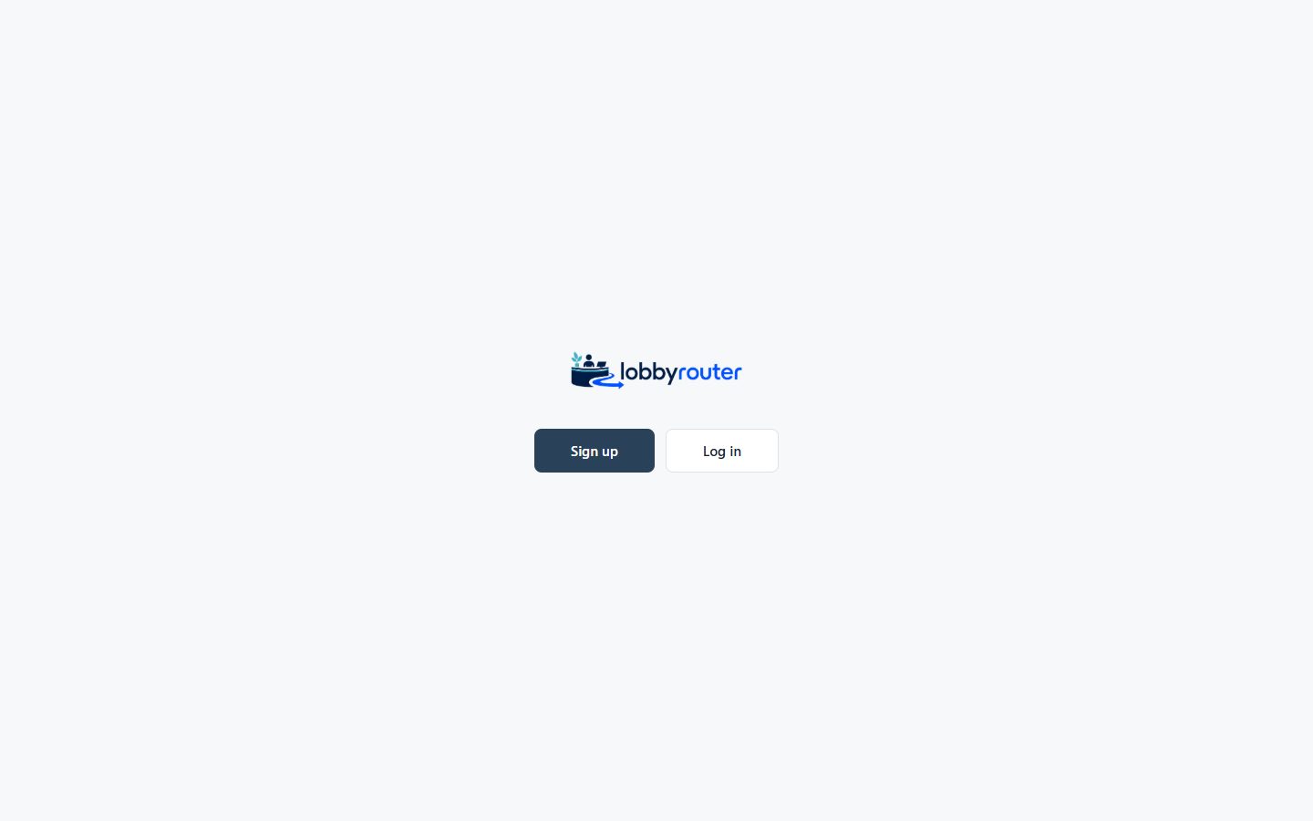 Lobby Router: The front door